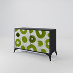 GREEN RHAPSODY Sideboard mit 2 Türen in Schwarz