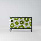 GREEN RHAPSODY Sideboard mit 2 Türen in Schwarz
