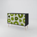 GREEN RHAPSODY Sideboard mit 2 Türen in Schwarz