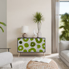 GREEN RHAPSODY Sideboard mit 2 Türen in Schwarz