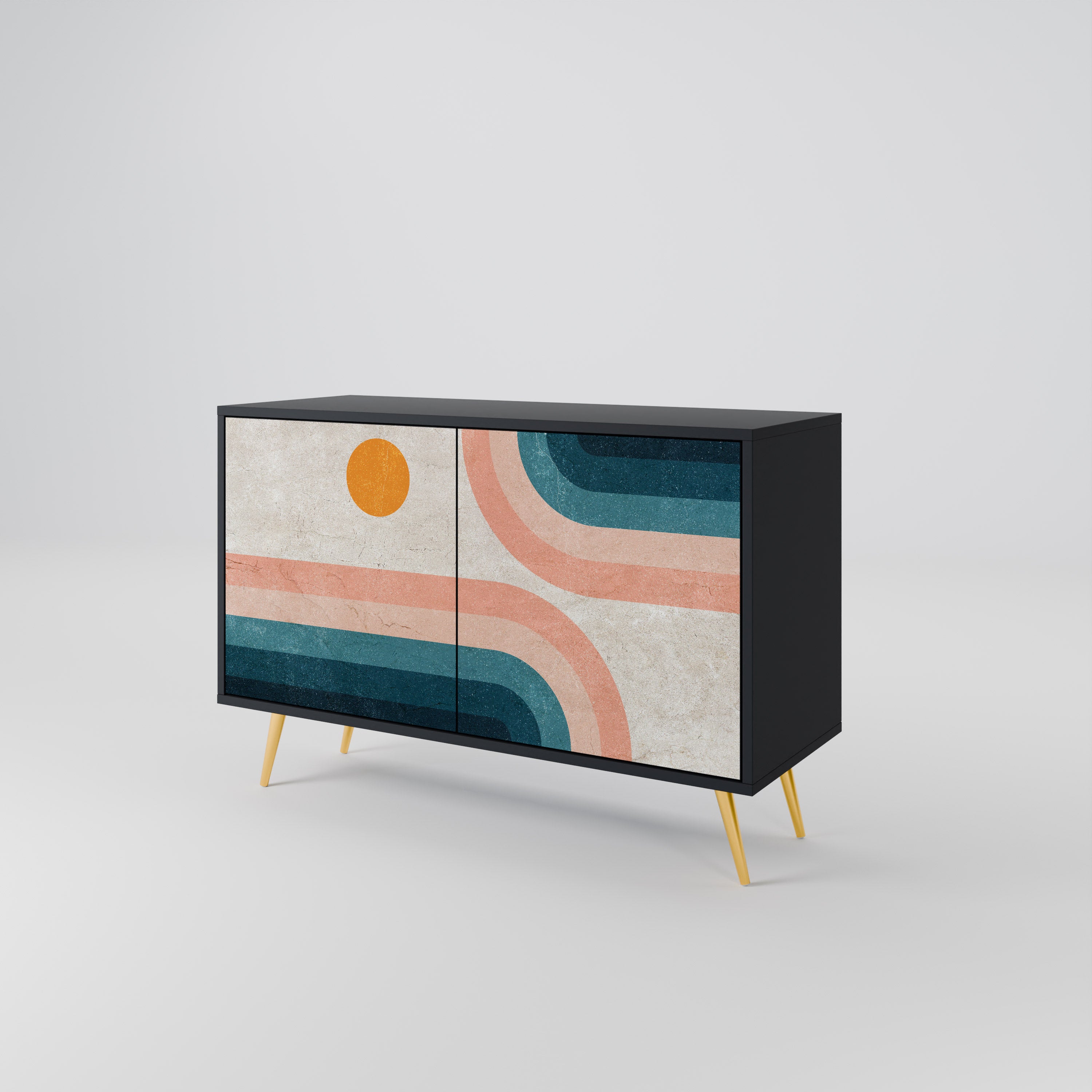 TWO HALVES 2-türiges Sideboard