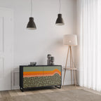 SIMPLE SOLUTIONS Sideboard mit 2 Türen in Schwarz