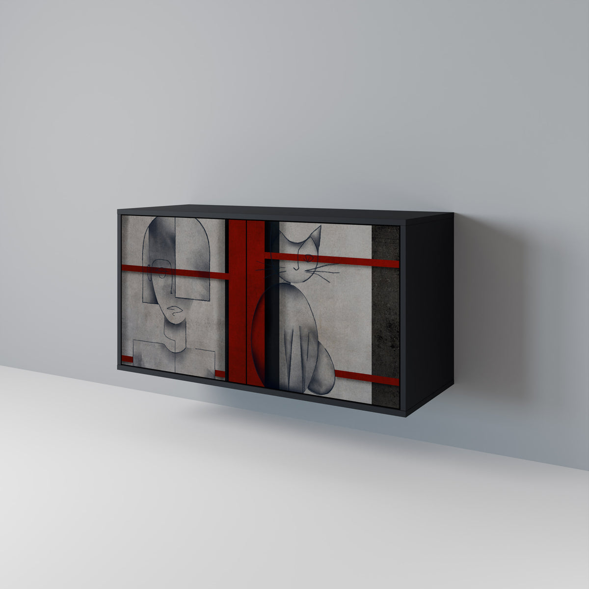 GRAY FIGURES 2-türiges Sideboard