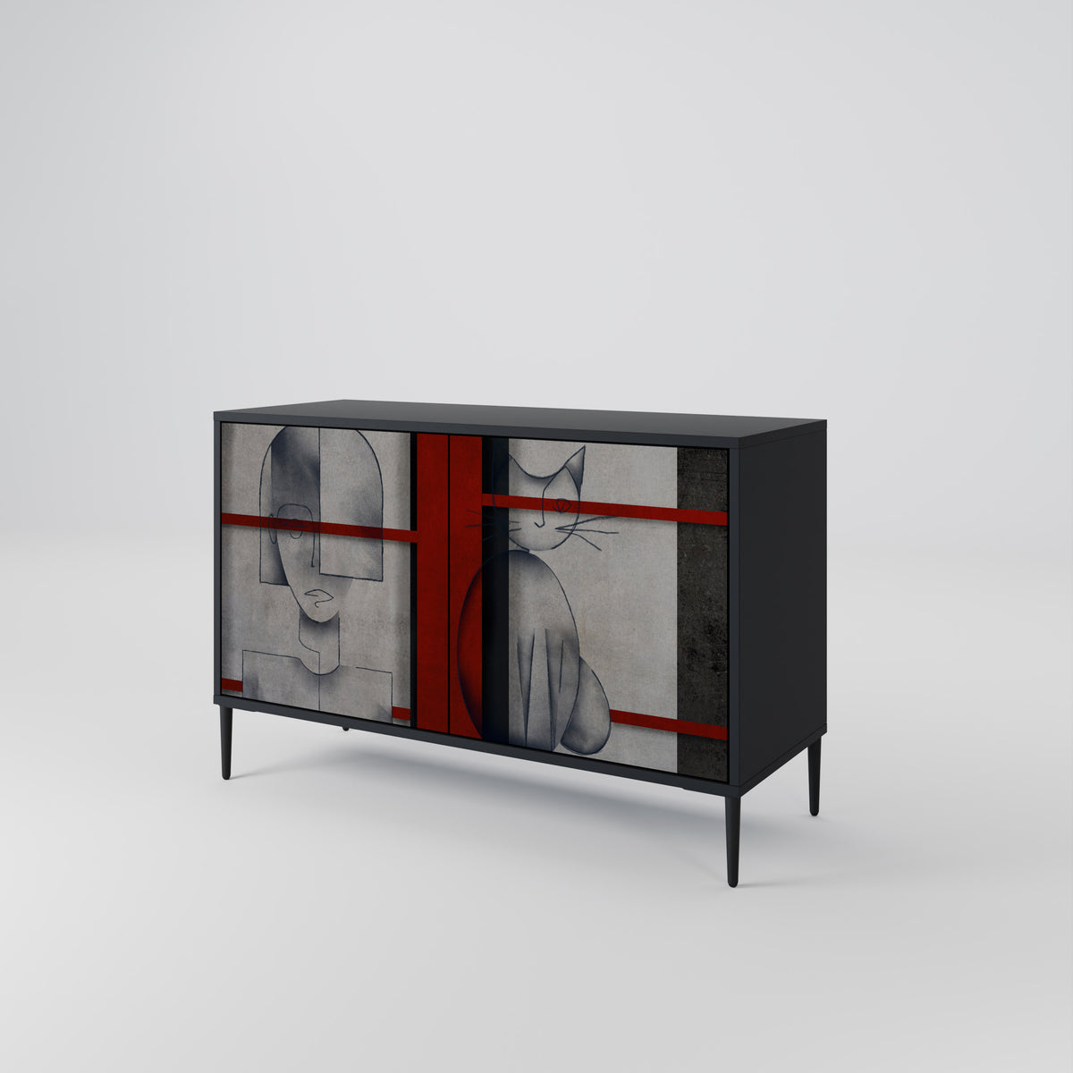 GRAY FIGURES 2-türiges Sideboard