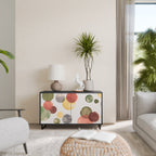 FLEETING HAPPINESS Sideboard mit 2 Türen in Schwarz