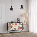 FLEETING HAPPINESS Sideboard mit 2 Türen in Schwarz