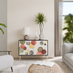 FLEETING HAPPINESS Sideboard mit 2 Türen in Schwarz