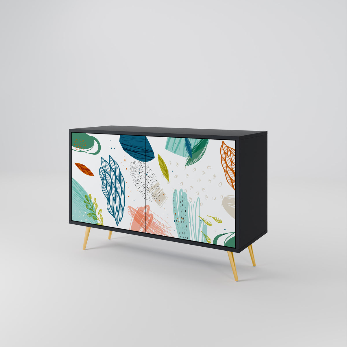 BOTANICAL HURRICANE 2-türiges Sideboard