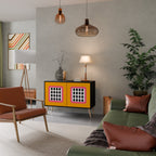 TEARS IN HEAVEN Sideboard mit 2 Türen in Schwarz