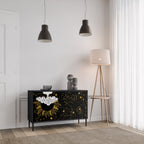 STELLAR CONSTELLATIONS Sideboard mit 2 Türen in Schwarz