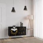 STELLAR CONSTELLATIONS Sideboard mit 2 Türen in Schwarz