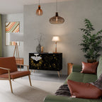 STELLAR CONSTELLATIONS Sideboard mit 2 Türen in Schwarz