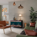 ROYAL COMPOSITION Sideboard mit 2 Türen in Schwarz