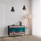 ROYAL COMPOSITION Sideboard mit 2 Türen in Schwarz