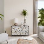 PIECES OF TOMORROW Sideboard mit 2 Türen in Schwarz