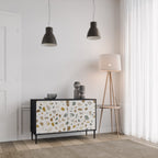 PIECES OF TOMORROW Sideboard mit 2 Türen in Schwarz