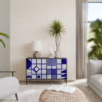 THE RIGHT PLACES Sideboard mit 2 Türen in Schwarz