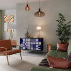 THE RIGHT PLACES Sideboard mit 2 Türen in Schwarz