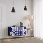 THE RIGHT PLACES Sideboard mit 2 Türen in Schwarz