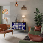 THE RIGHT PLACES Sideboard mit 2 Türen in Schwarz