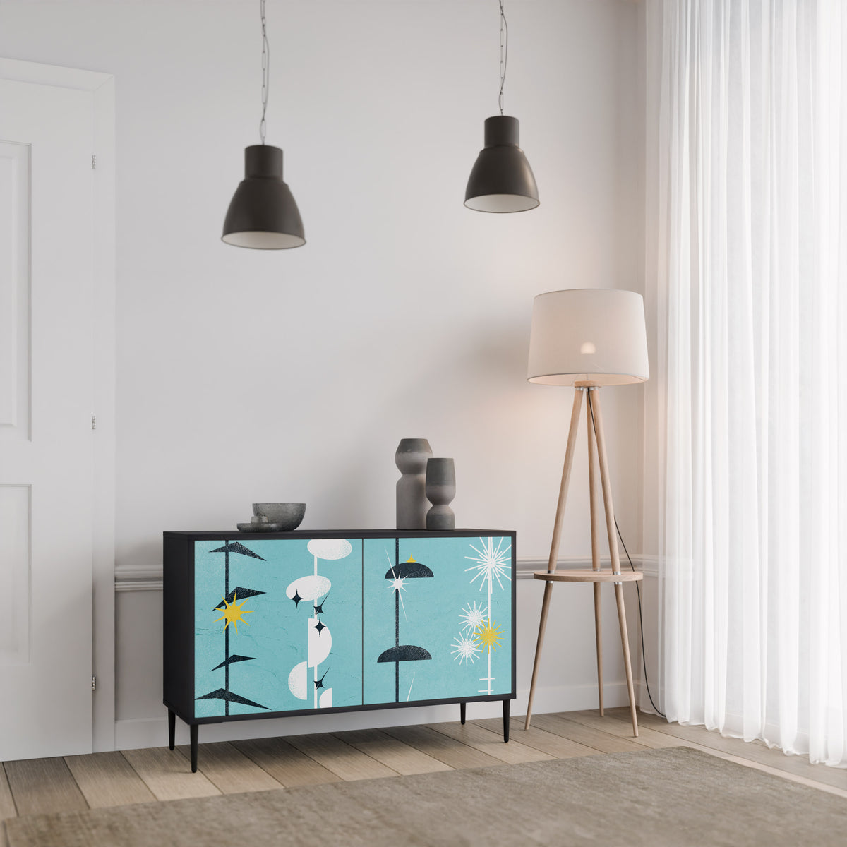 PATHS TO HAPPINESS 2-türiges Sideboard
