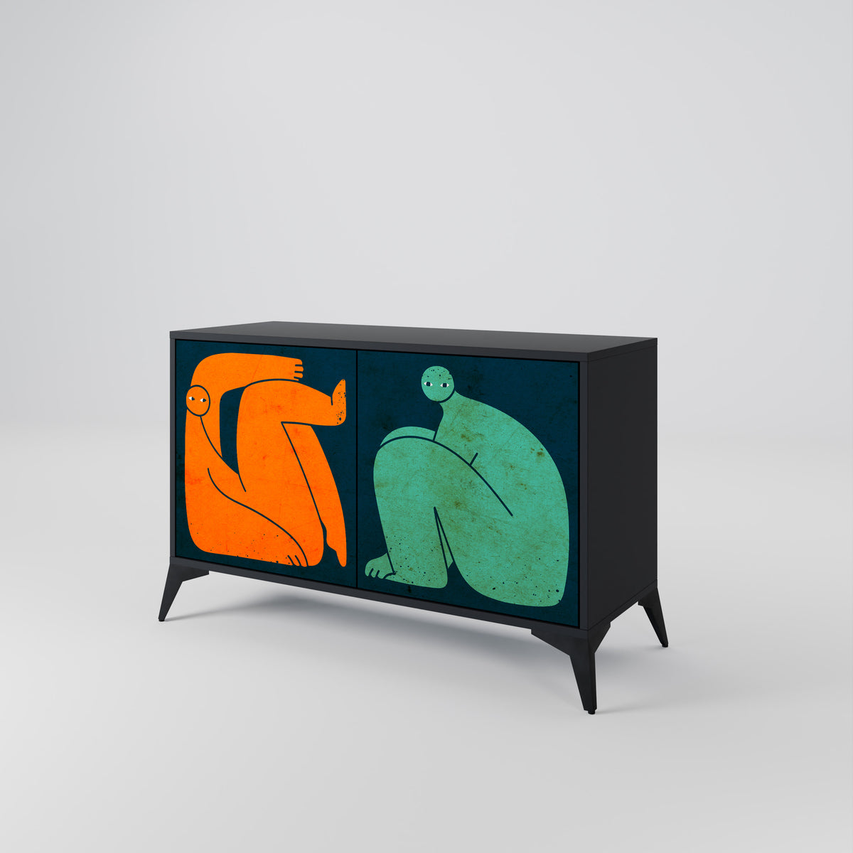 TOGETHER BUT SEPARATELY 2-türiges Sideboard