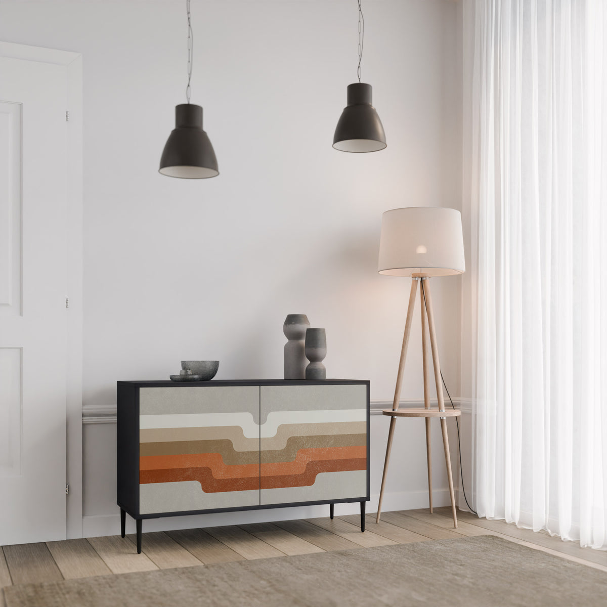 PECULIAR TRAIL 2-türiges Sideboard