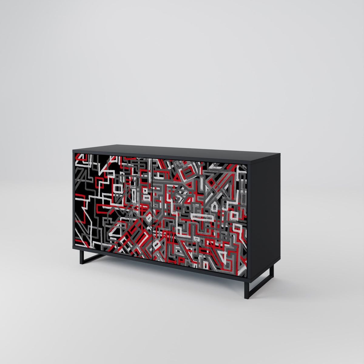 BROKEN LINES 2-türiges Sideboard