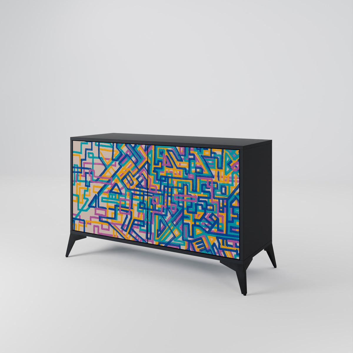 MEMORIES MAP 2-türiges Sideboard