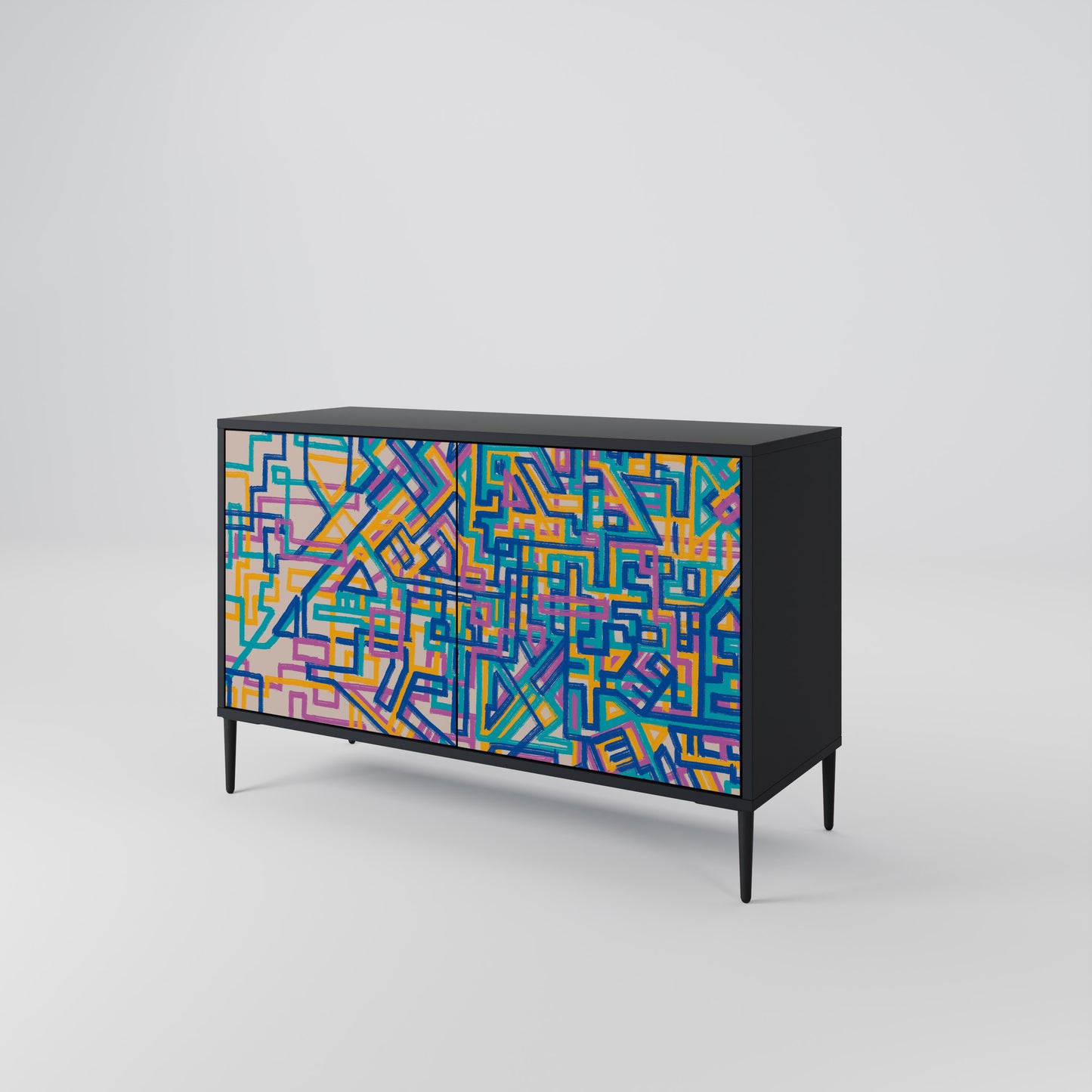 MEMORIES MAP 2-türiges Sideboard