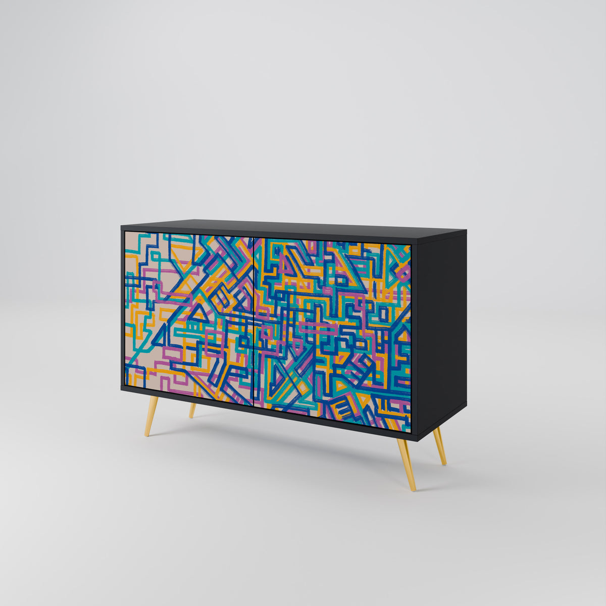 MEMORIES MAP 2-türiges Sideboard