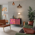 LOVELY MEMORIES Sideboard mit 2 Türen in Schwarz