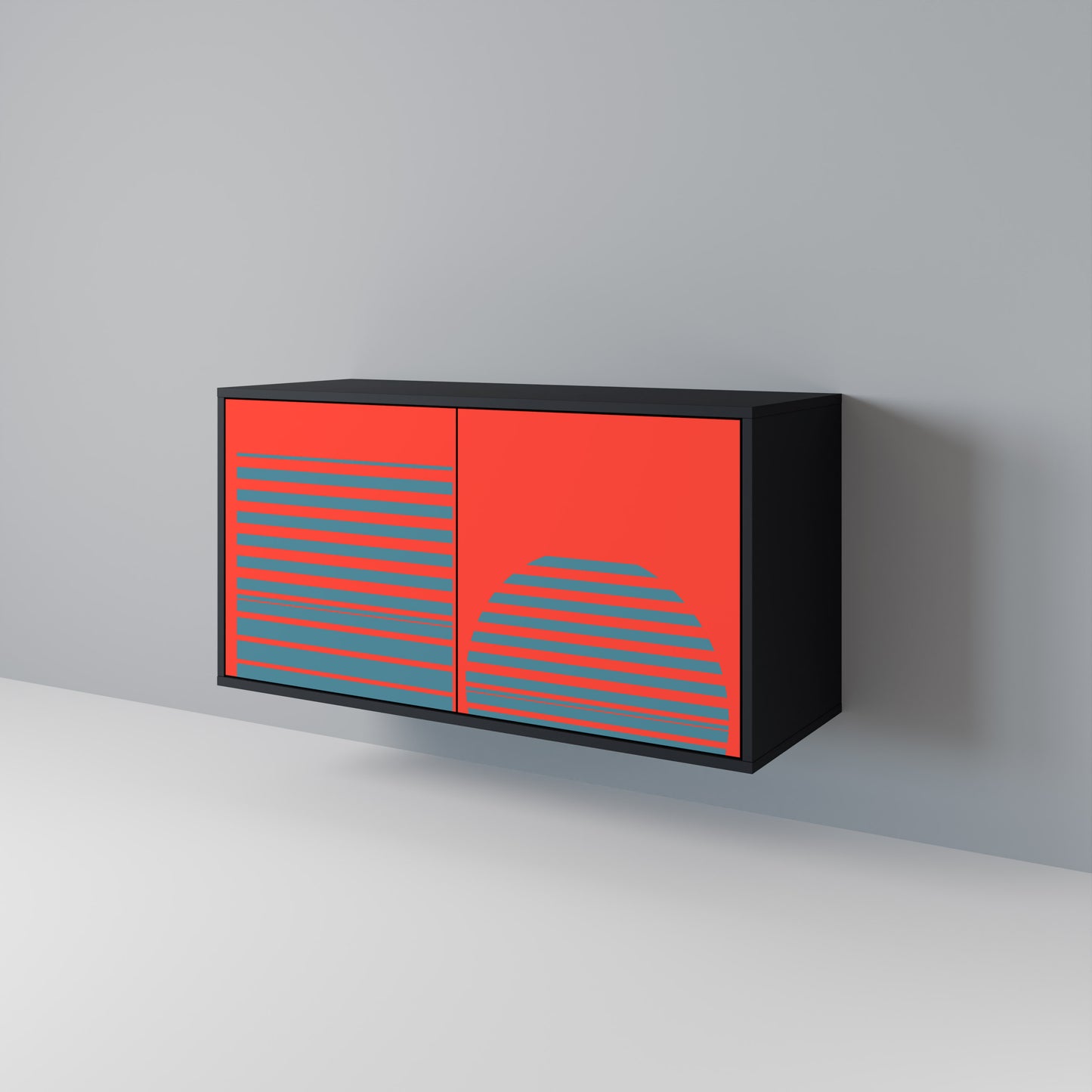 RISING GEOMETRY STARS 2-türiges Sideboard