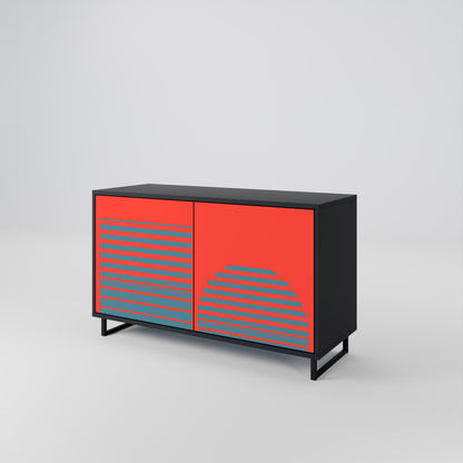 RISING GEOMETRY STARS 2-türiges Sideboard