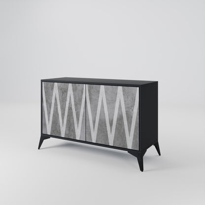 SOLID ZIG ZAG 2-türiges Sideboard