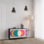 SYMPHONY OF COLORS Sideboard mit 2 Türen in Schwarz