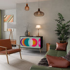 SYMPHONY OF COLORS Sideboard mit 2 Türen in Schwarz