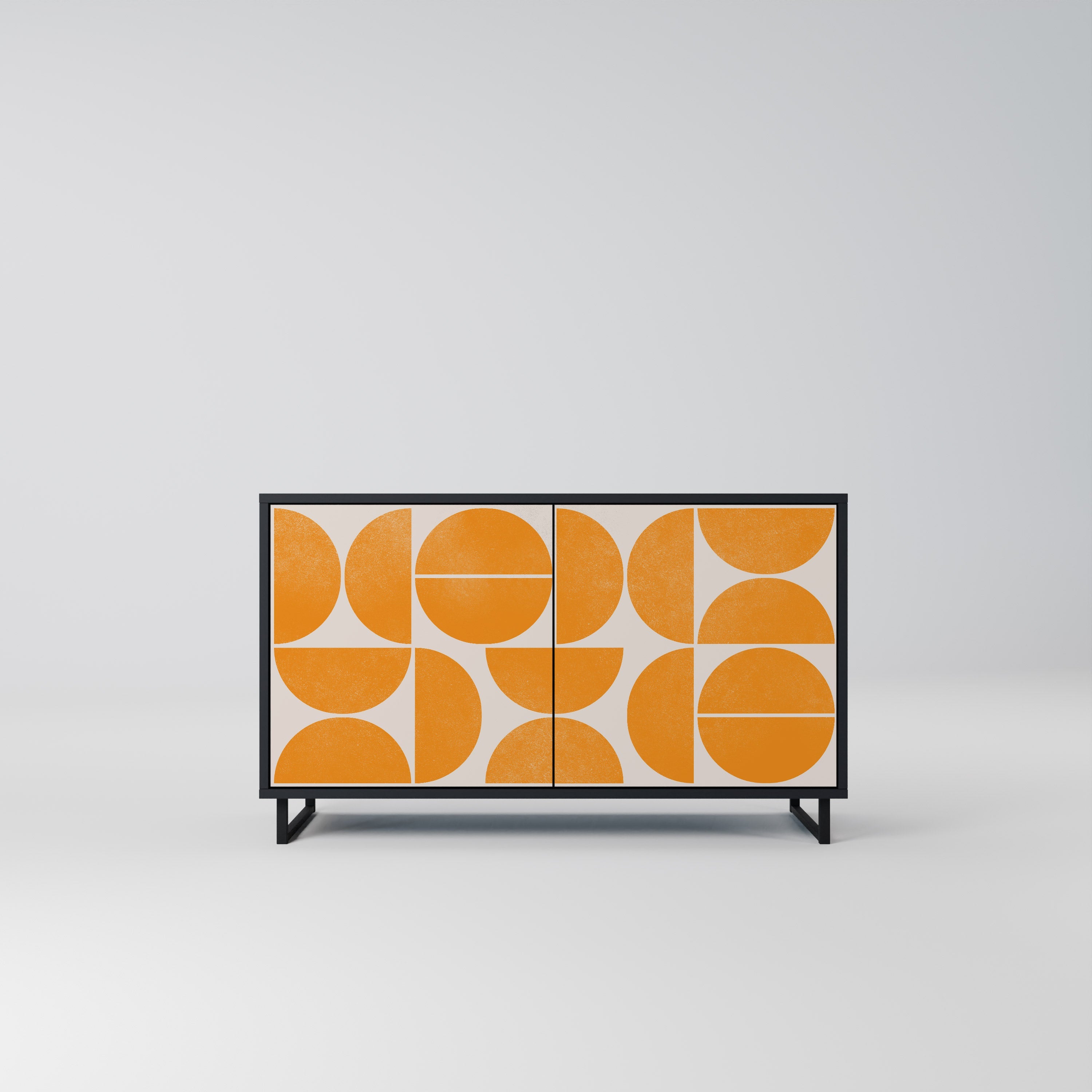 RECURRING DREAMS Sideboard mit 2 Türen in Schwarz