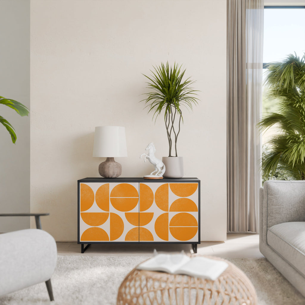 RECURRING DREAMS Sideboard mit 2 Türen in Schwarz