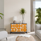 RECURRING DREAMS Sideboard mit 2 Türen in Schwarz