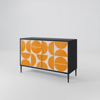 RECURRING DREAMS Sideboard mit 2 Türen in Schwarz