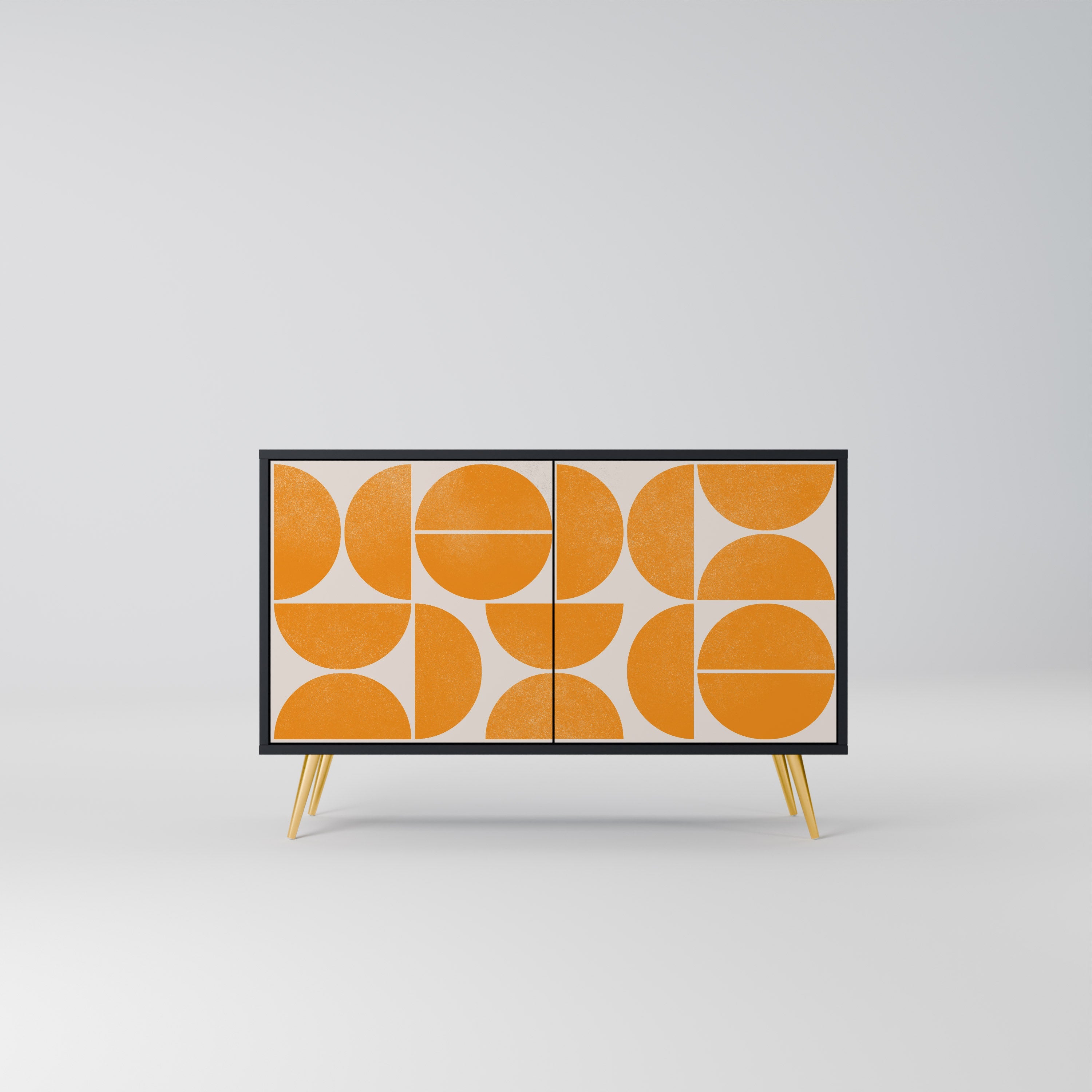 RECURRING DREAMS Sideboard mit 2 Türen in Schwarz