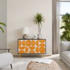 RECURRING DREAMS Sideboard mit 2 Türen in Schwarz