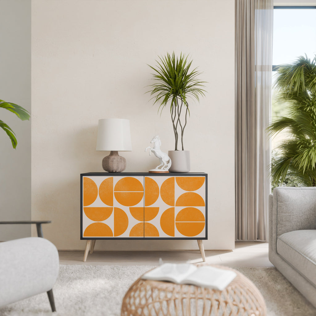 RECURRING DREAMS Sideboard mit 2 Türen in Schwarz