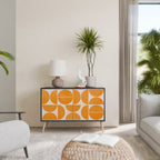 RECURRING DREAMS Sideboard mit 2 Türen in Schwarz