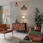 REPETITION COMPULSION Sideboard mit 2 Türen in Schwarz