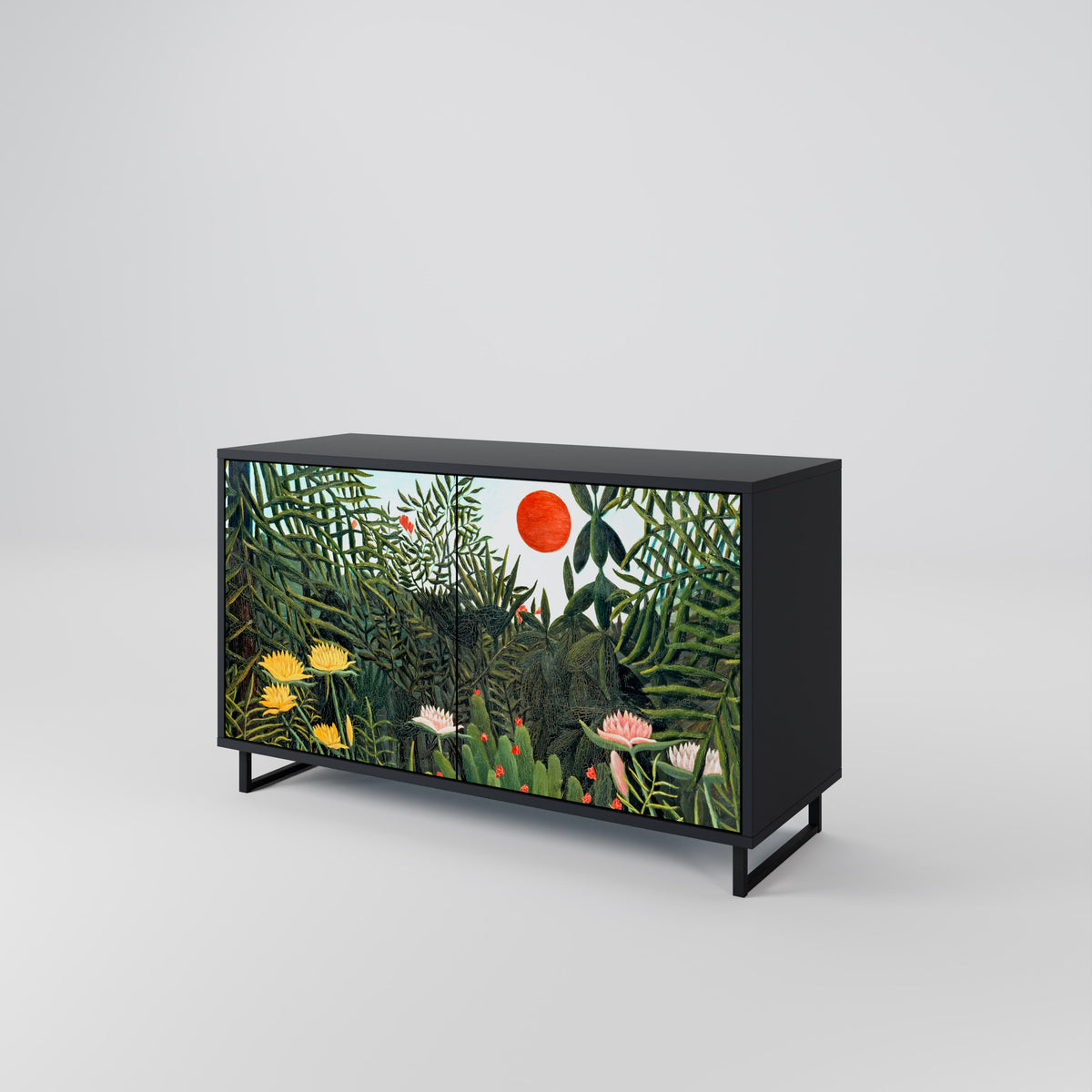 VIRGIN FOREST WITH SUNSET 2-türiges Sideboard