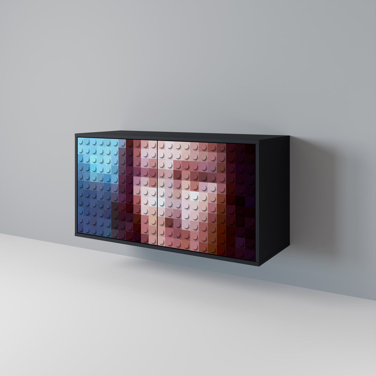 CONSTRUCTIVE ART 2-türiges Sideboard