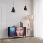 CONSTRUCTIVE ART Sideboard mit 2 Türen in Schwarz