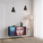 CONSTRUCTIVE ART Sideboard mit 2 Türen in Schwarz